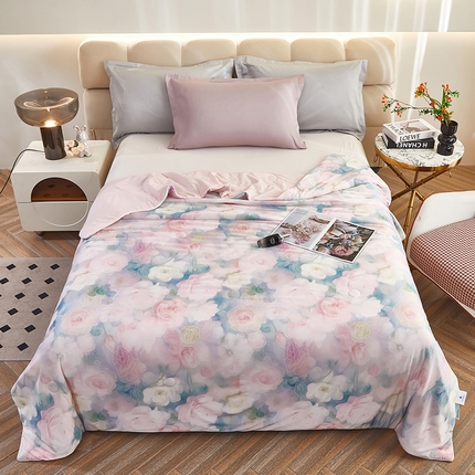 91家纺网 家纺一手货源 找家纺 （总）联林2025新款玻尿酸针织凉感丝夏被夏凉被