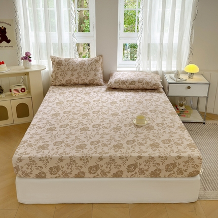 莱登卡奴 新款A类100%全棉老粗布单品系列 花间萌趣