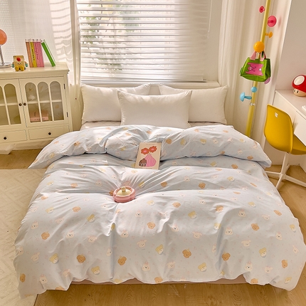 91家纺网 家纺一手货源 找家纺 （总）DoDo 兜兜2025新款40支全棉印花被套