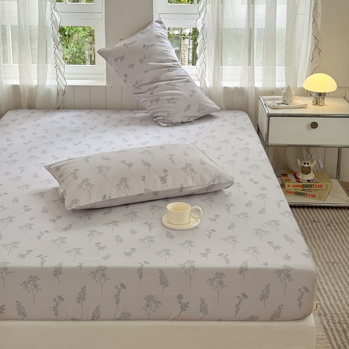 91家纺网 家纺一手货源 找家纺 莱登卡奴 新款A类100%全棉老粗布单品系列 清欢吟