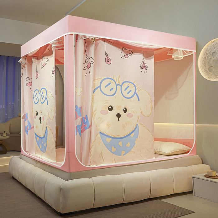 91家纺网 家纺一手货源 找家纺 （总）兆星 2025新款内穿带布帘 款式二