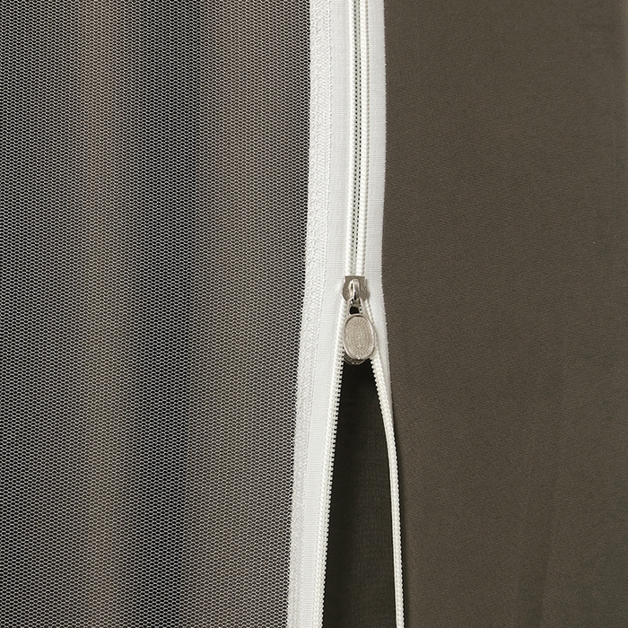 91家纺网 家纺一手货源 找家纺 显高蚊帐 2025新款U型坐床遮光防尘床帘式蚊帐 时尚摩卡