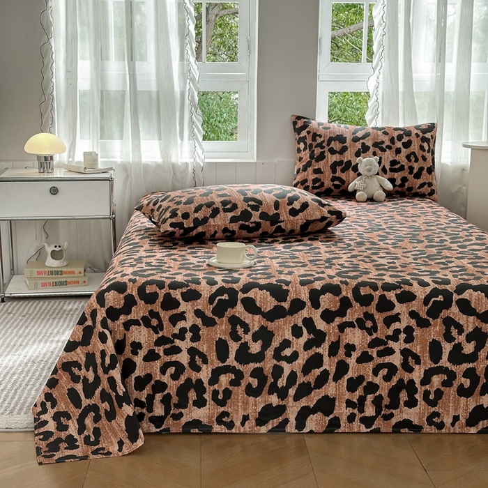 91家纺网 家纺一手货源 找家纺 莱登卡奴 新款A类100%全棉老粗布单品系列-床单 魅野