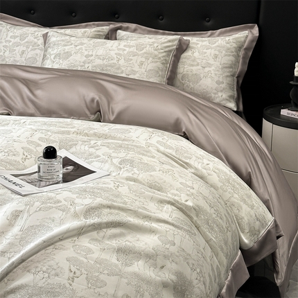 91家纺网 家纺一手货源 找家纺 （总）DC 2025新款B类天丝印花四件套