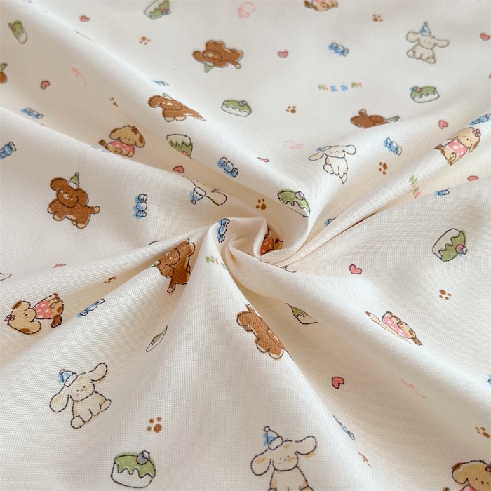 91家纺网 家纺一手货源 找家纺 梦舒羽2025新款针织棉双层纱花边枕头套情侣双人枕套枕芯套枕头内胆套 花边款-蛋糕萌犬