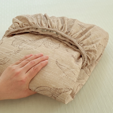 91家纺网 家纺一手货源 找家纺 莱登卡奴 新款A类100%全棉老粗布单品系列 月光花园