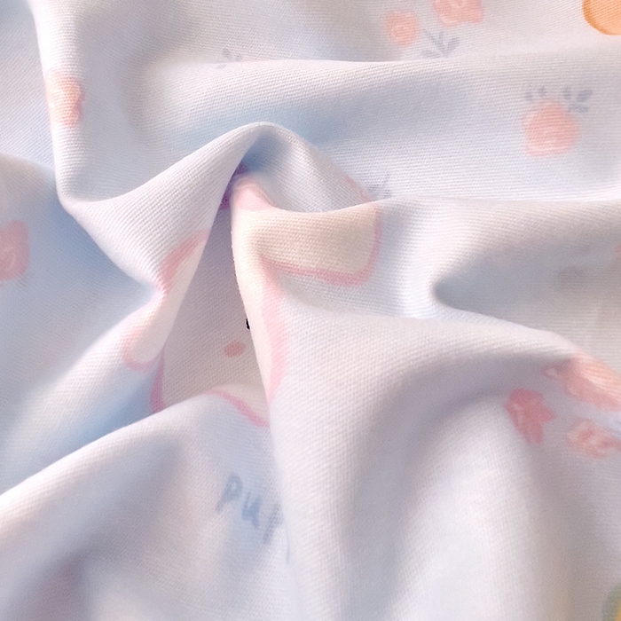 91家纺网 家纺一手货源 找家纺 DoDo 兜兜2026新款40支全棉印花单枕套 奶糖派-小版