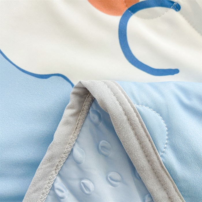 91家纺网 家纺一手货源 找家纺 （总）雯豆2025春夏新款凉感丝夏被空调被子印花A类卡通小清新夏被