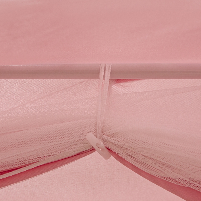 91家纺网 家纺一手货源 找家纺 （总）兆星家纺 2025新款内穿带布帘蚊帐 款式一