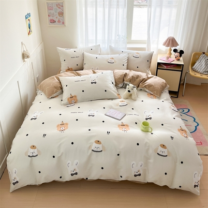 91家纺网 家纺一手货源 找家纺 （总） 本制 2025新款12868全棉印花四件套