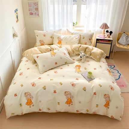 91家纺网 家纺一手货源 找家纺 （总） 本制 2025新款12868全棉印花四件套