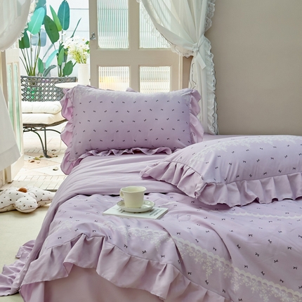 91家纺网 家纺一手货源 找家纺 梦莱斯2025新款针织棉夏被四件套 伊斯坦