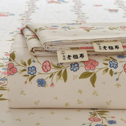 91家纺网 家纺一手货源 找家纺 （总）莱登卡奴 新款A类100%全棉老粗布单品系列-床单
