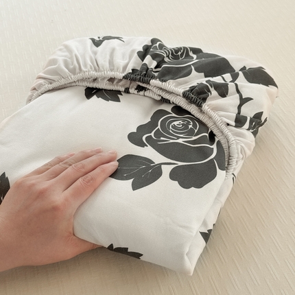 91家纺网 家纺一手货源 找家纺 莱登卡奴 新款A类100%全棉老粗布单品系列 玫瑰情缘