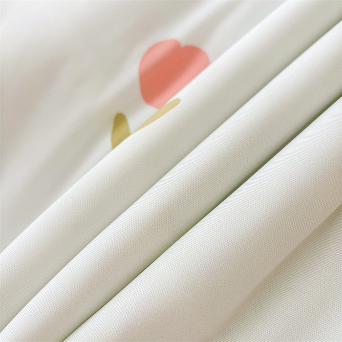 91家纺网 家纺一手货源 找家纺 雯豆2025春夏新款凉感丝夏被空调被子印花A类卡通小清新夏被 冰丝夏被四件套-动物乐园