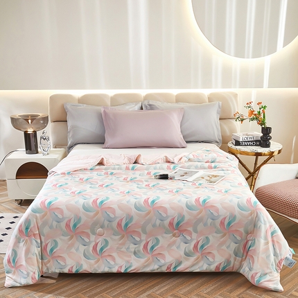 91家纺网 家纺一手货源 找家纺 （总）联林2025新款玻尿酸针织凉感丝夏被夏凉被