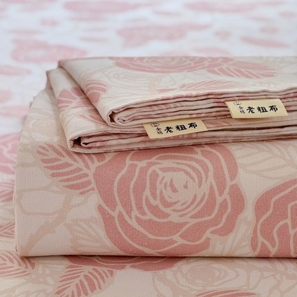 91家纺网 家纺一手货源 找家纺 （总）莱登卡奴 新款A类100%全棉老粗布单品系列-床单