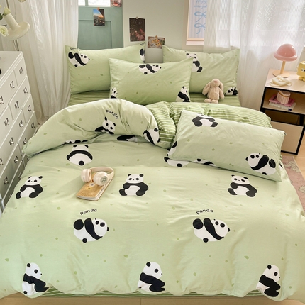 91家纺网 家纺一手货源 找家纺 （总）寻米 2025新款13070全棉纯棉印花单被套