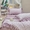 91家纺网 家纺一手货源 找家纺 梦莱斯2025新款针织棉夏被四件套 粉点豹纹