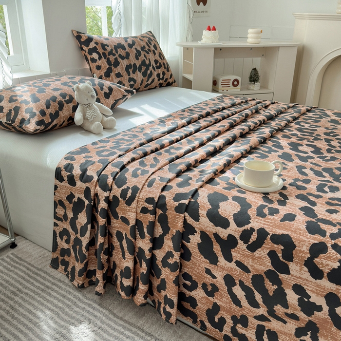 91家纺网 家纺一手货源 找家纺 莱登卡奴 新款A类100%全棉老粗布单品系列-床单 魅野