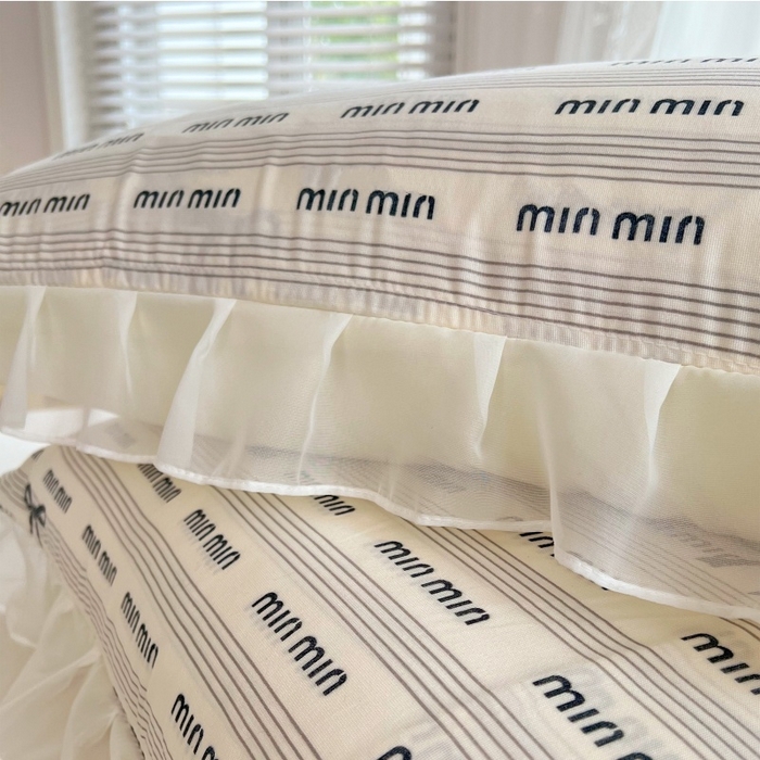 91家纺网 家纺一手货源 找家纺 梦舒羽  2025新款针织棉双层纱花边枕头套双人枕套枕芯套宿舍单人枕头内胆套 花边款-时尚先生