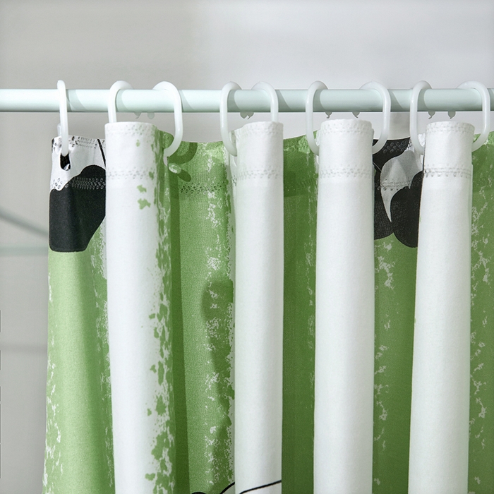 91家纺网 家纺一手货源 找家纺 显高蚊帐 2025新款U型坐床遮光防尘床帘式蚊帐 竹林熊猫