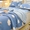 91家纺网 家纺一手货源 找家纺 雯豆2025春夏新款凉感丝夏被空调被子印花A类卡通小清新夏被 冰丝夏被四件套-天空云