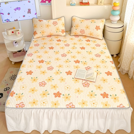 91家纺网 家纺一手货源 找家纺 （总）川悦生活 2025新款小阪凉感丝印花凉席