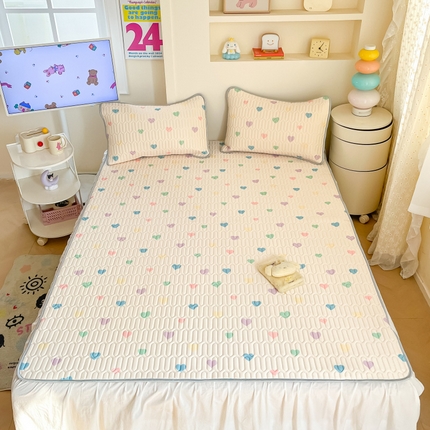 91家纺网 家纺一手货源 找家纺 （总）川悦生活 2025新款小阪凉感丝印花凉席