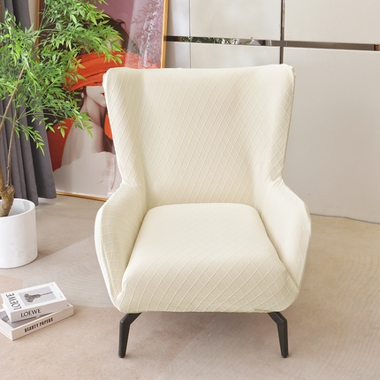 91家纺网 家纺一手货源 找家纺 （总）启博家纺 2025新款菱形格小号老虎椅套