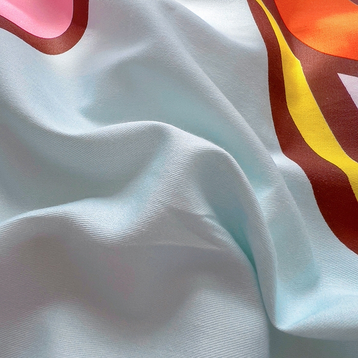 91家纺网 家纺一手货源 找家纺 浩诚 2025新款啵乐乐正版授权全棉纯棉四件套 开心伙伴