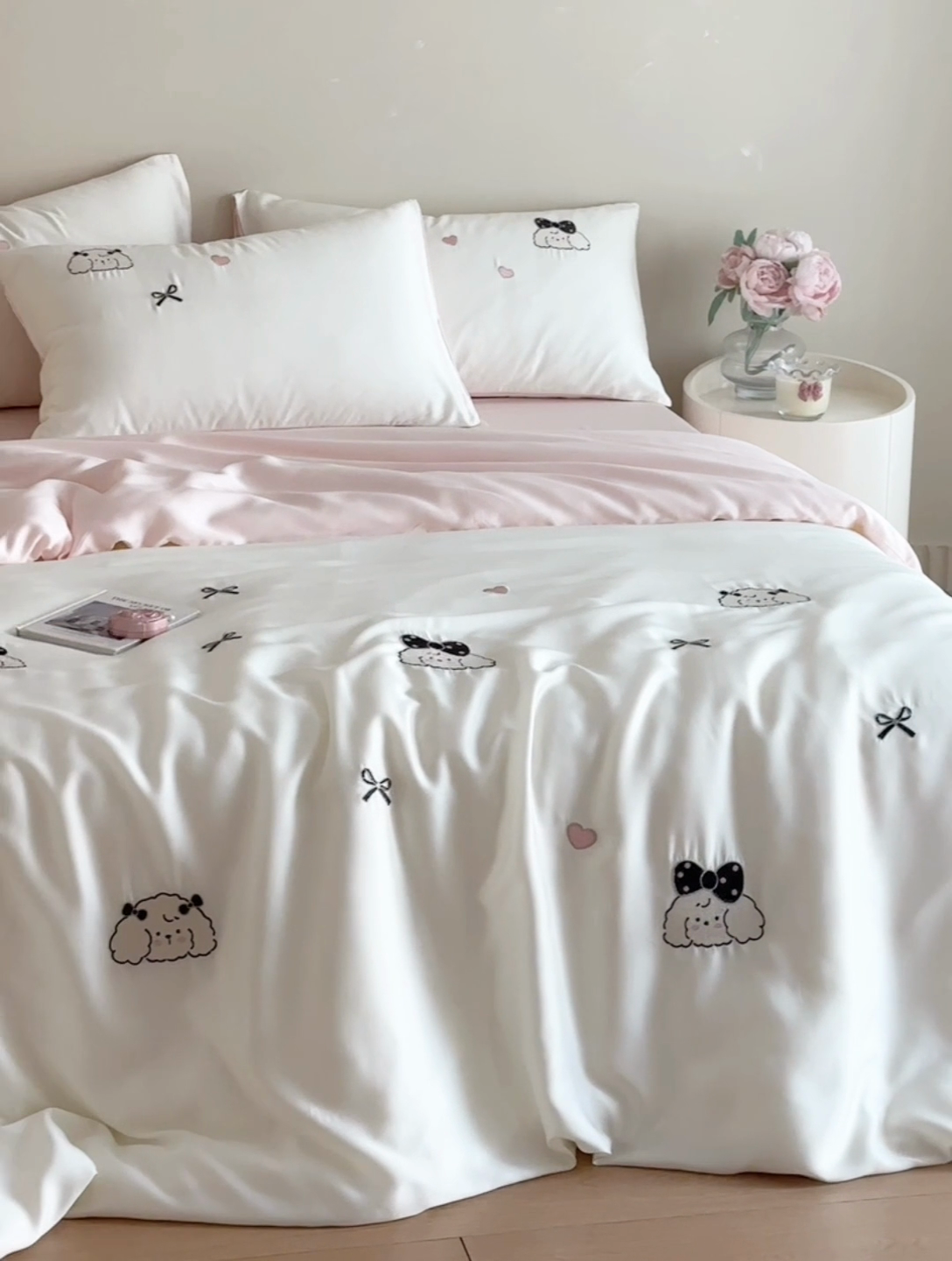 91家纺网 家纺一手货源 找家纺 （总）风向标2025新款60S兰精天丝绣花四件套