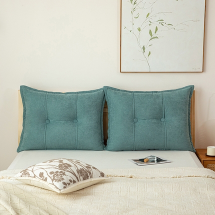 91家纺网 家纺一手货源 找家纺 （总）沐沐家纺 2026新款雪尼绒纯色靠枕