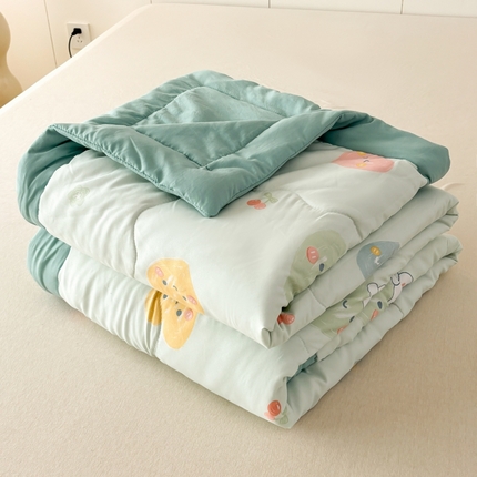 蕾诺2025春夏新款小清新系列水洗棉夏被夏凉被空调被 兔子小姐