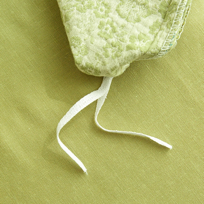 91家纺网 家纺一手货源 找家纺 2025新款A类全棉三层纱四件套 花语