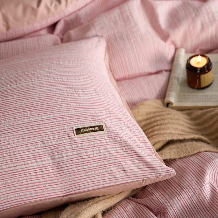 91家纺网 家纺一手货源 找家纺 安莱生活 2025 全棉立体色织提花四件套 摩卡粉