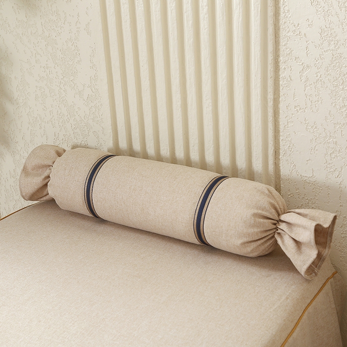 91家纺网 家纺一手货源 找家纺 芙怡 2025春夏新款8023款棉麻绒美 容床罩-花颜系列 花颜-米黄