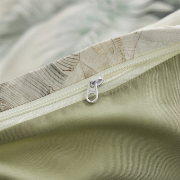 91家纺网 家纺一手货源 找家纺 时年家纺 2025新款莱赛尔天丝印花系列四件套栖鸣