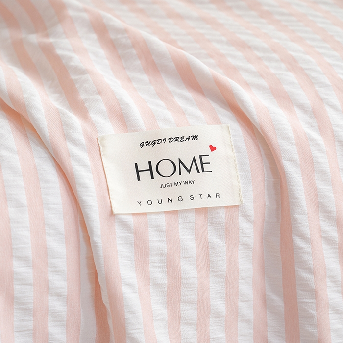 91家纺网 家纺一手货源 找家纺 （总）吾诺 2025 色织立体泡泡棉彩虹系列大豆夏被子被芯夏凉被空调被