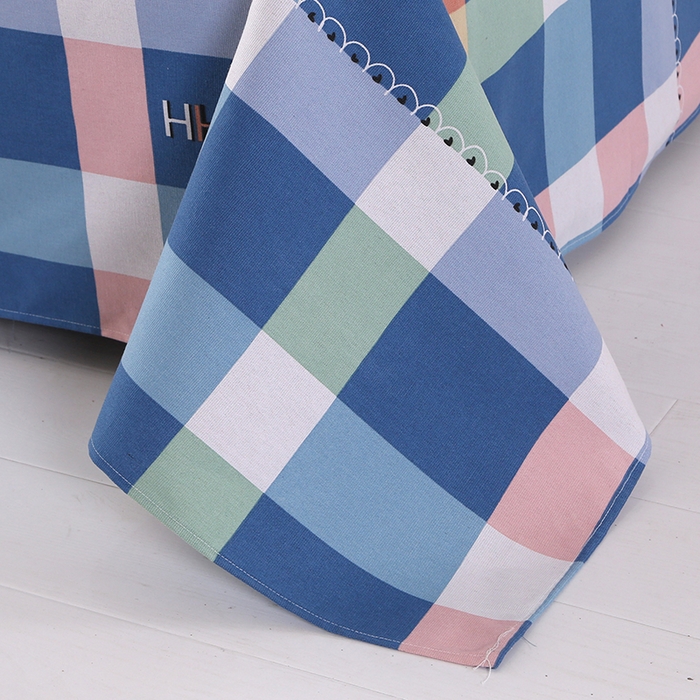 91家纺网 家纺一手货源 找家纺 望淮家纺 2025新款老粗布凉席床单三件套 星雅格