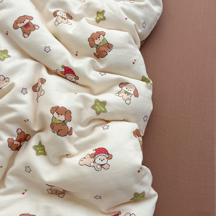 91家纺网 家纺一手货源 找家纺 （总）涵宸家纺 2025新款全棉双层纱印花四件套