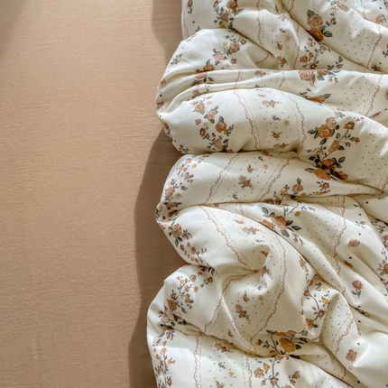 91家纺网 家纺一手货源 找家纺 （总）仟网汇 2025新款有氧针织棉双层纱系列四件套-床拍