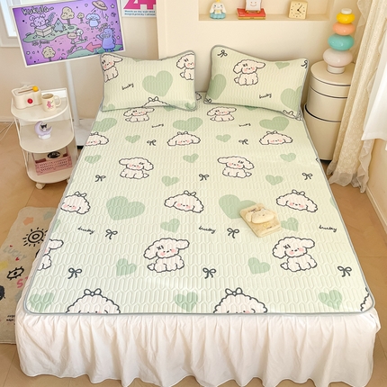 91家纺网 家纺一手货源 找家纺 （总）川悦生活 2025新款小阪凉感丝印花凉席