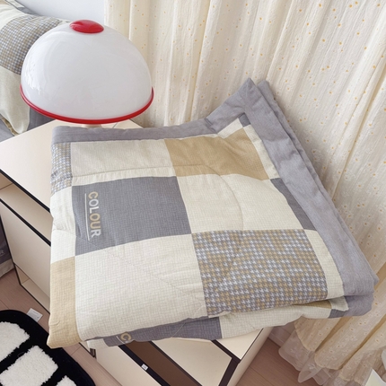 91家纺网 家纺一手货源 找家纺 （总）于果 2025新款全棉纯棉夏被夏凉被空调被四件套