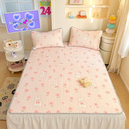 91家纺网 家纺一手货源 找家纺 （总）川悦生活 2025新款小阪凉感丝印花凉席