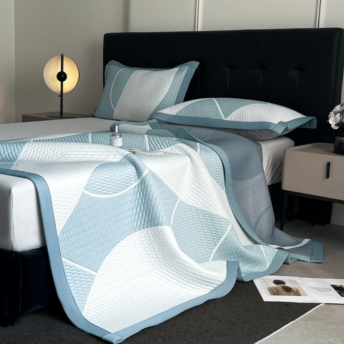 91家纺网 家纺一手货源 找家纺 （总）慕尚家纺 2025新款泡泡豆豆席大pe提花席