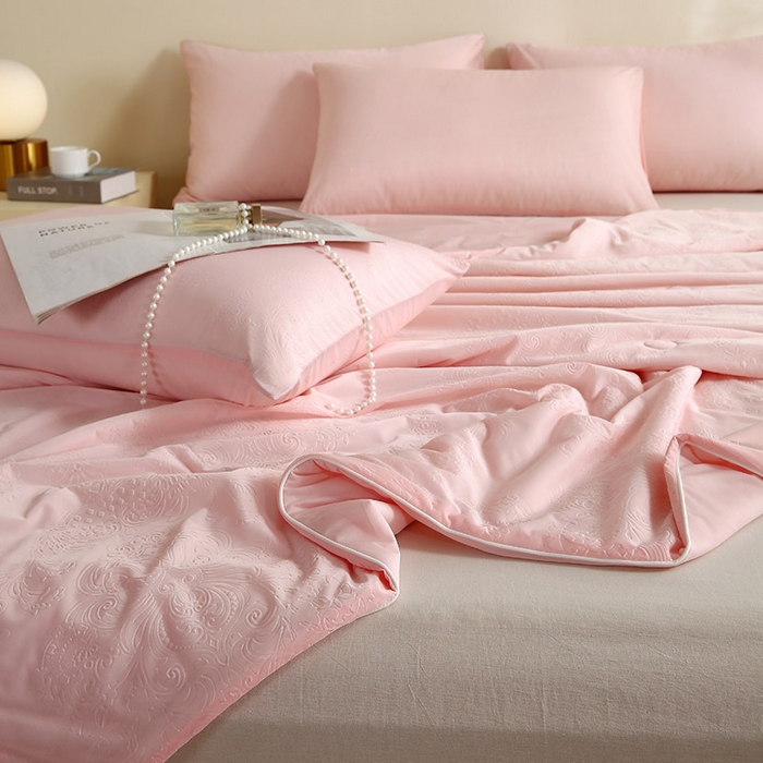 91家纺网 家纺一手货源 找家纺 （总）品乐家纺 2025新款凉感A类可水洗抗菌冰冰被夏被夏凉被空调被被子被芯