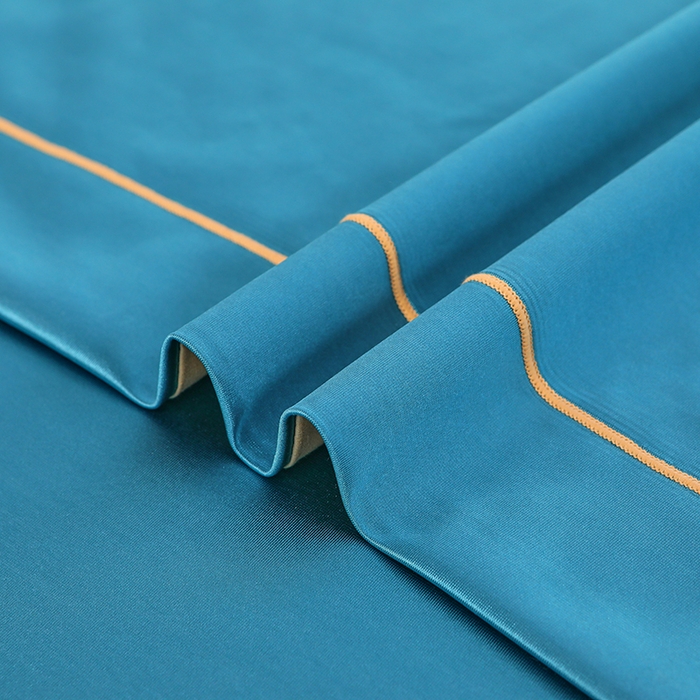 91家纺网 家纺一手货源 找家纺 芙怡 2025春夏新款8028款冰丝绒美 容床罩-一字绣系列 一字绣-宝蓝