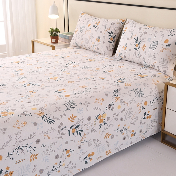 91家纺网 家纺一手货源 找家纺 望淮家纺 2025新款老粗布凉席床单三件套 西雅