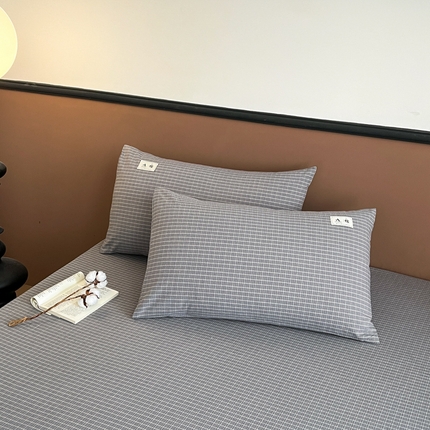 21度C 2025复古风全棉A类枕套 晚晴兰